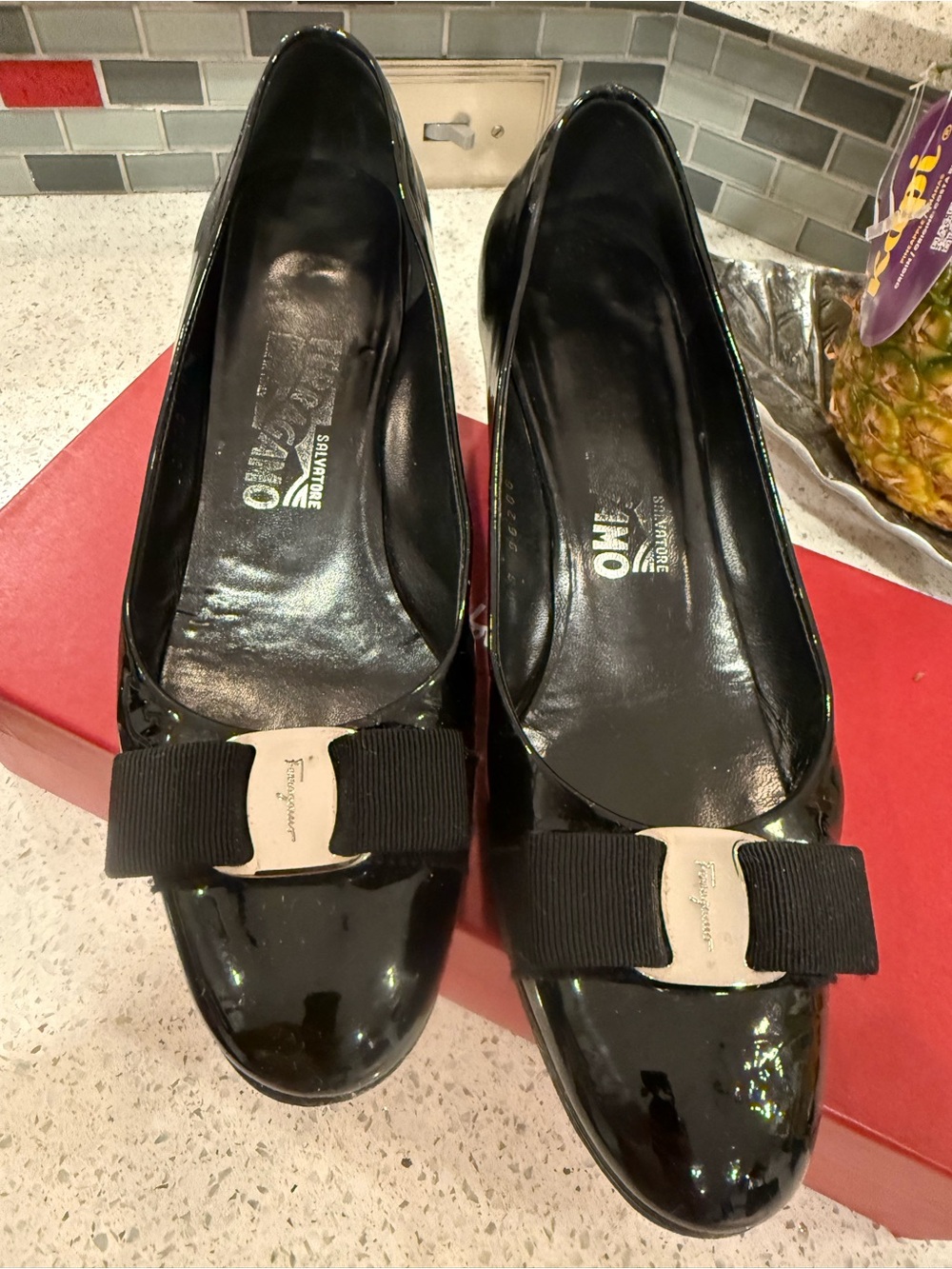 Ferragamo Carla 4cm pump